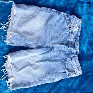 H&M Light Blue Denim Shorts